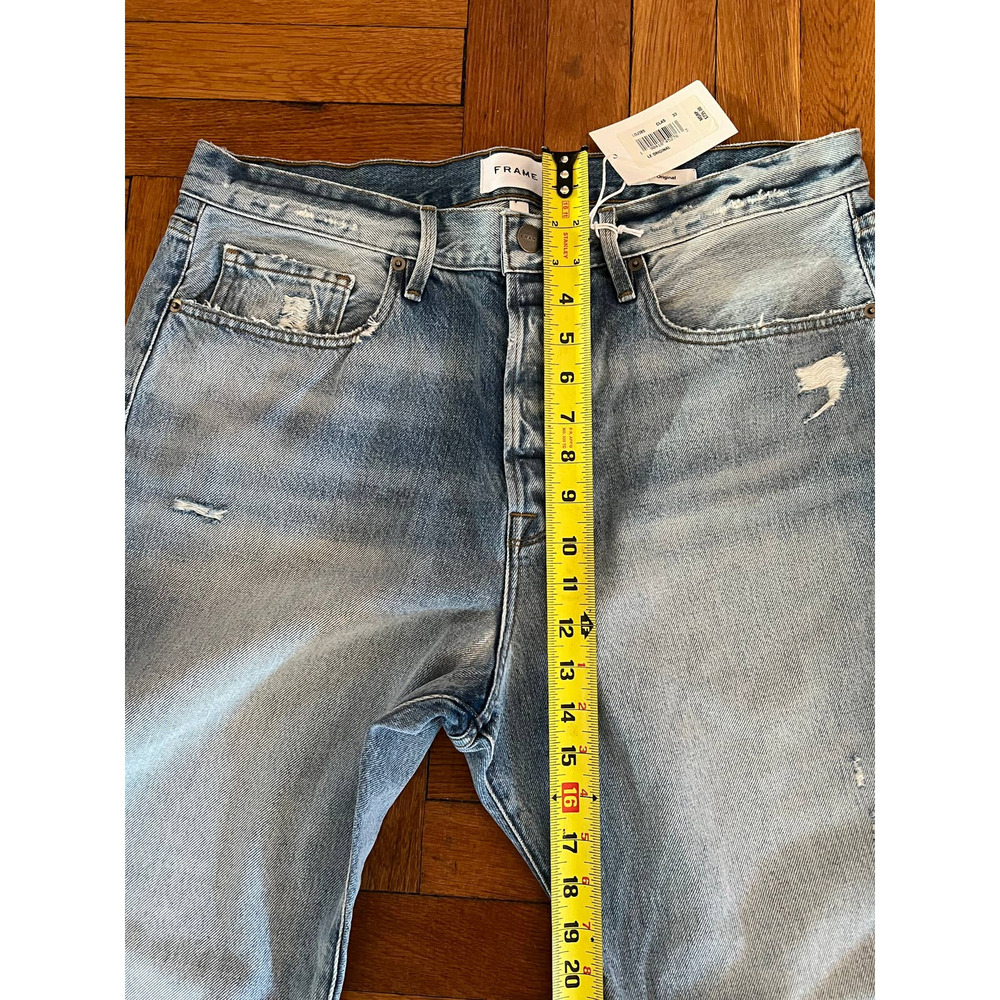 FRAME "Le Original" Jeans, High-Rise/Straight Fit, Size 33 (12/14). NWT - Picture 5 of 10